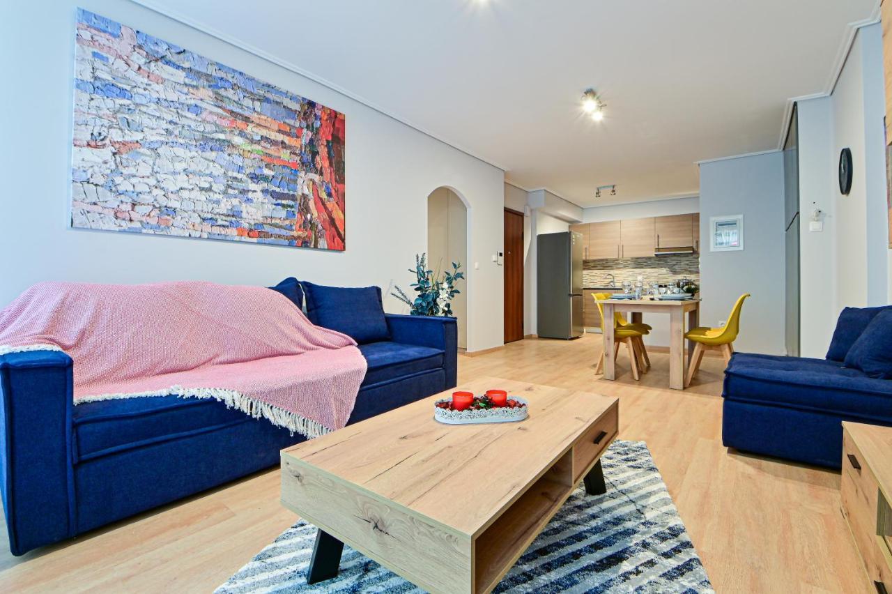 Beautiful New Apartment 5 Min From Piraeus Port Экстерьер фото
