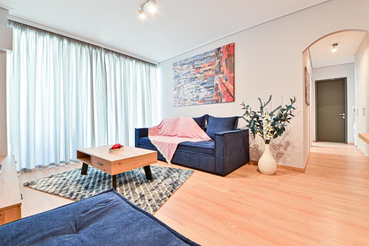 Beautiful New Apartment 5 Min From Piraeus Port Экстерьер фото